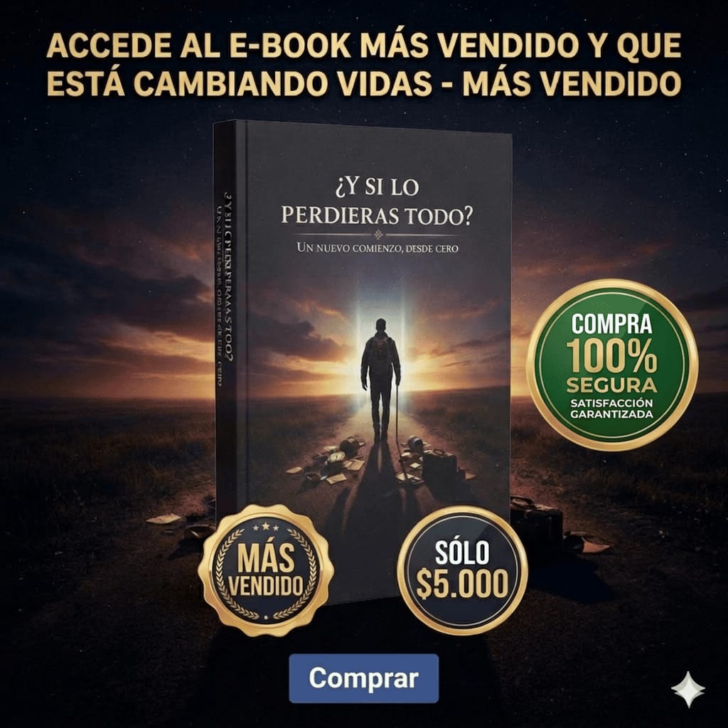 Y si lo perdieras todo? Un nuevo comienzo, desde cero (e-book en Español)
